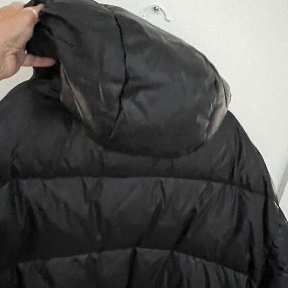 STAND STUDIO Adeline oversized quilted shell hooded down jacket Size 44 / US 12 - Picture 9 of 11